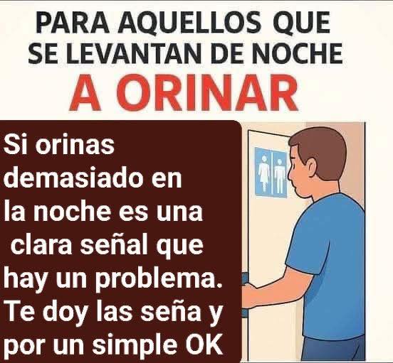 Nicturia y problemas de salud